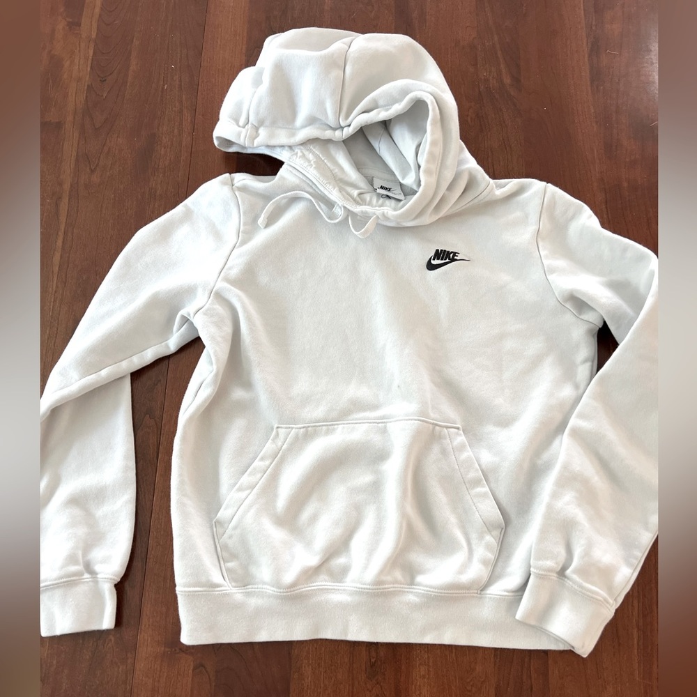 White Nike hoodie!